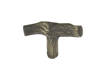 TRONCO - Bronze furniture knob by GIARA ART DESIGN-BRONZE - view 2